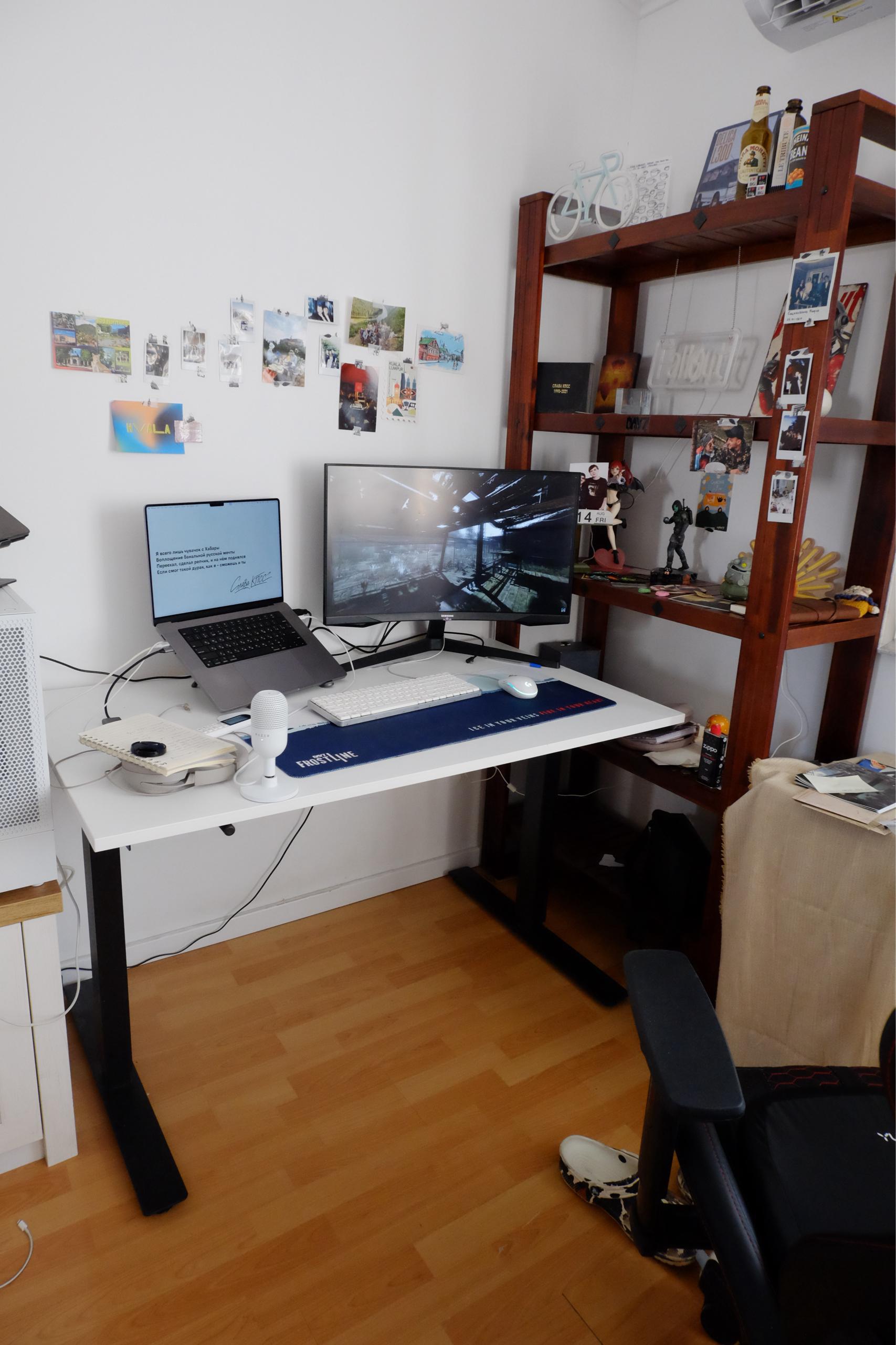 IKEA TROTTEN Radni sto 120×70 cm podesiv po visini