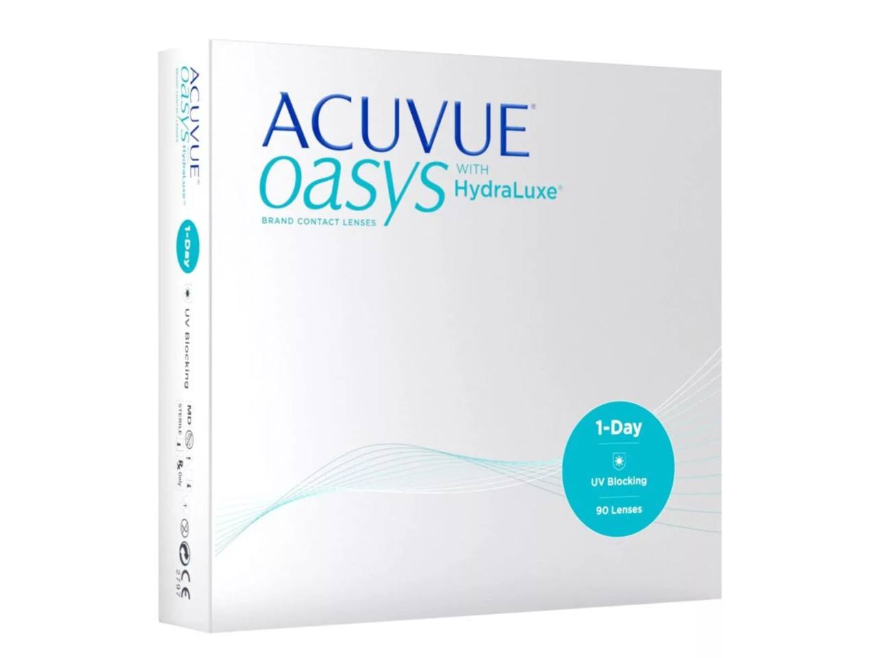 ACUVUE OASYS 1-Day with HydraLuxe (-4.00)
