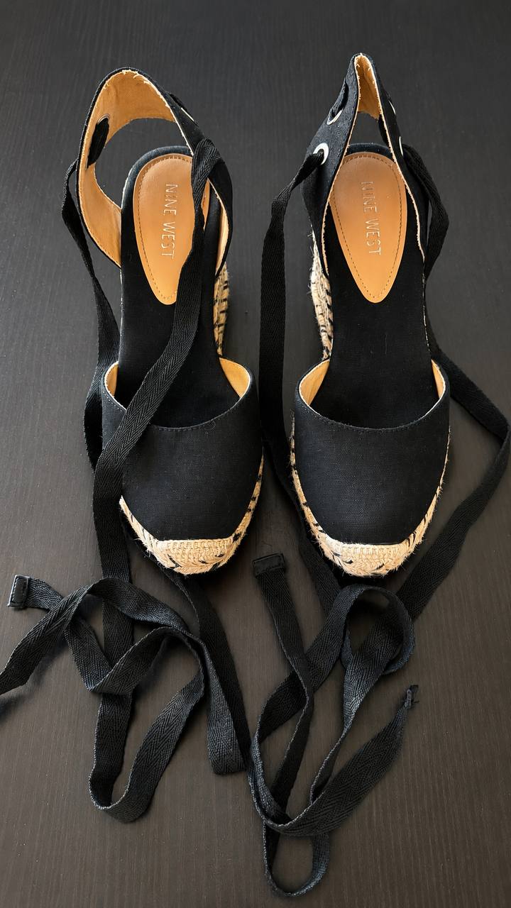Ženske espadrile Nine West sa vezivanjem oko članka