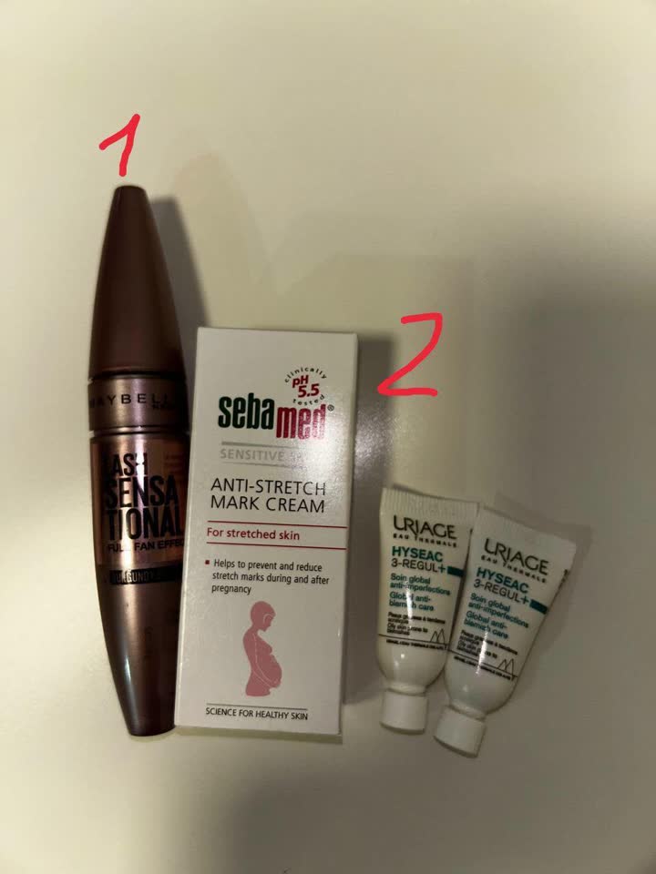 1. тушь maybelline lash sensational цвет burgundy brown (б/у несколько использований) 200 ди