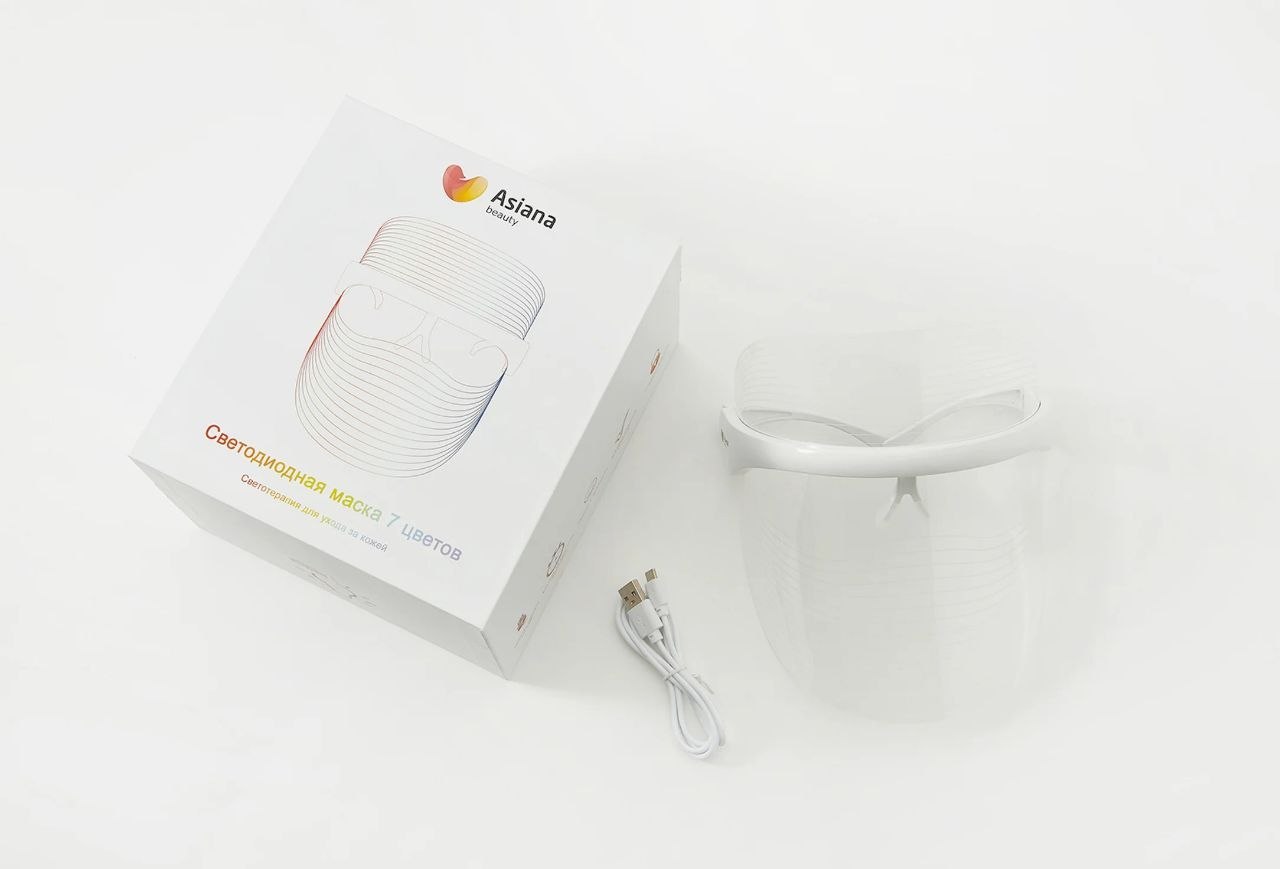 Светодиодная LED-маска ASIANA BEAUTY 7 Colors