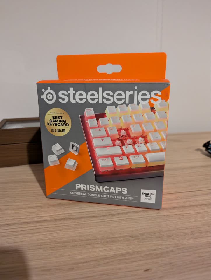 Кейкапы Steelseries PrismCaps белые