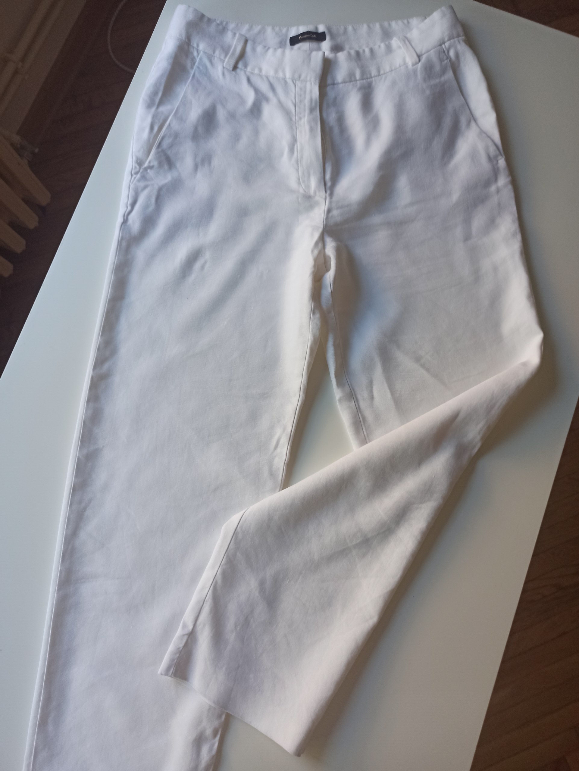 Белые брюки Massimo Dutti, размер 34