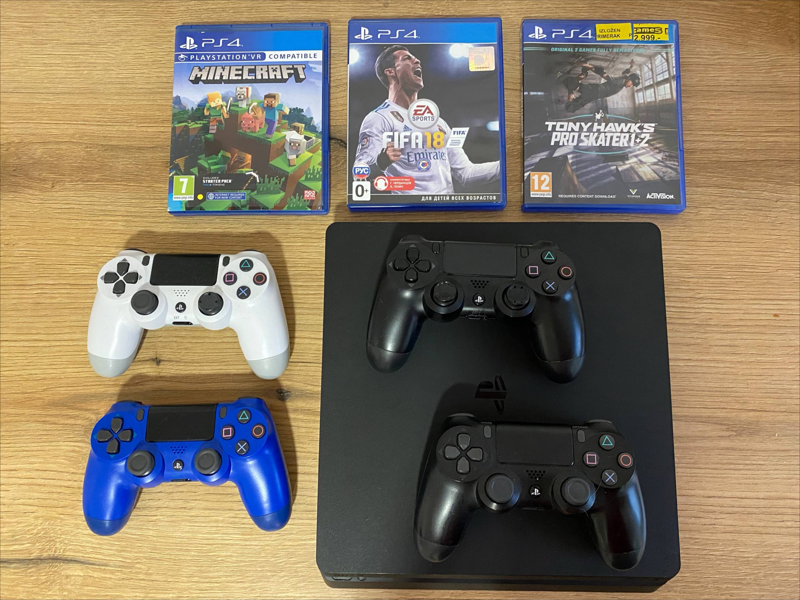 Ps4 + 4 джойстика