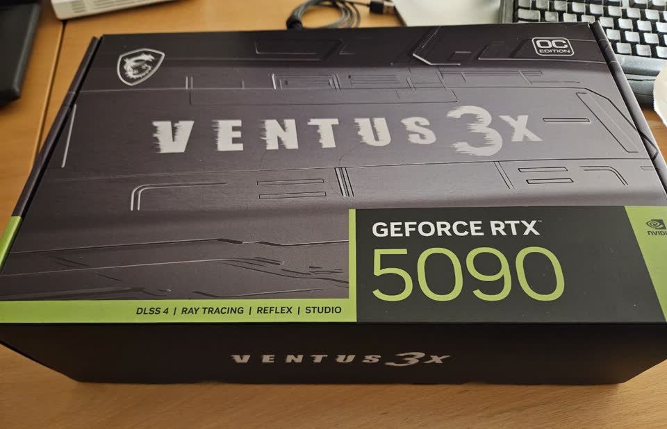 MSI RTX 5090 32GB VENTUS 3X OC