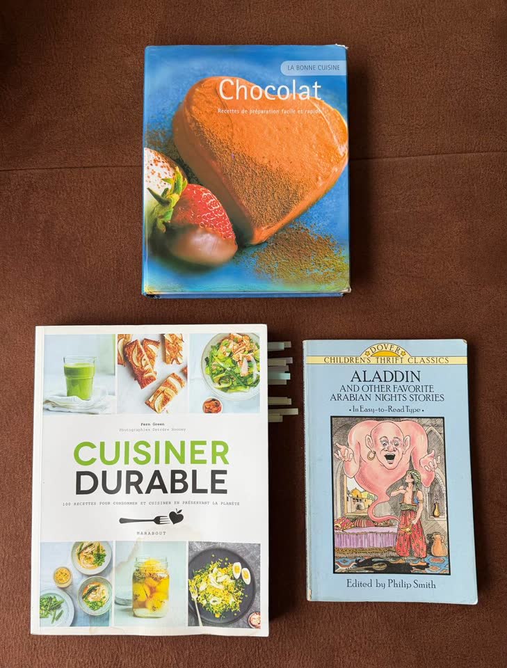 Книги с рецептами и Алладин