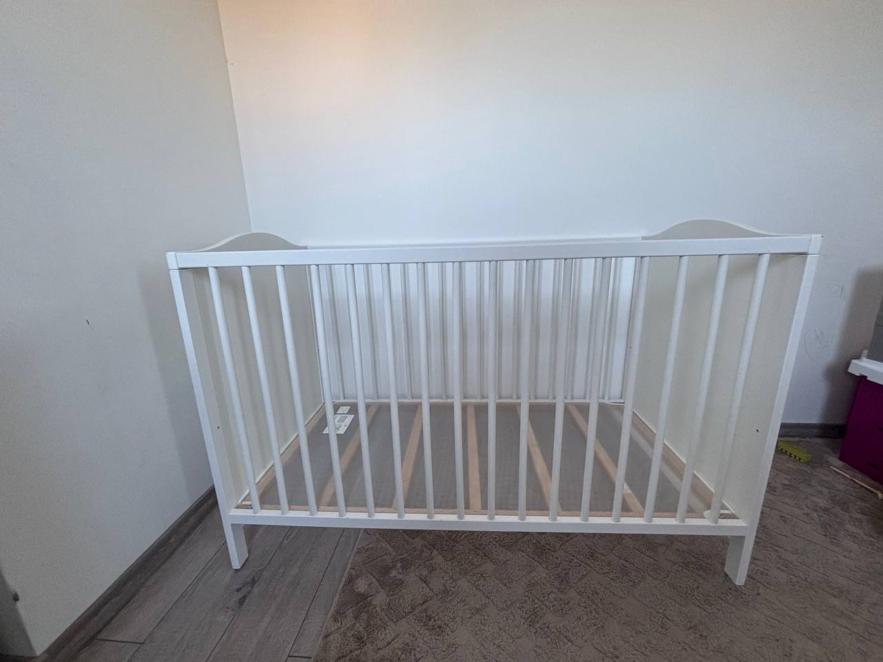 Krevetac Smagora iz IKEA, auto sedište Nania, kolica Cybex EOS Lux 2 u 1