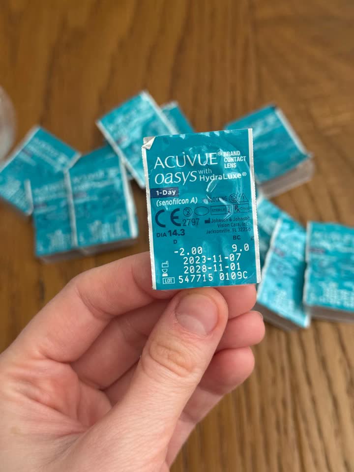 Линзы Acuvue oasys -2 9.0