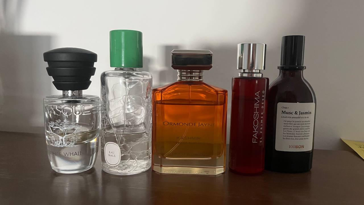 Продажа парфюмов White Whale, Eau Mage, Kashmir, El Primer Deseo, Musc & Jasmin