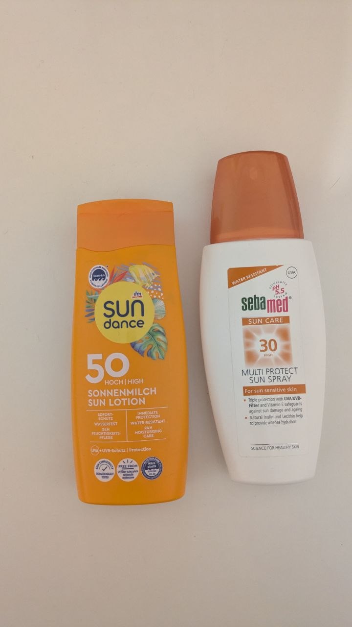 SPF 50 и 30