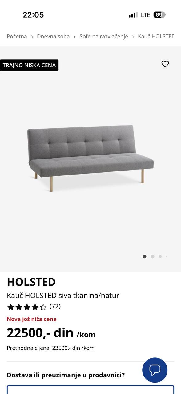 Prodaje se JYSK sofa