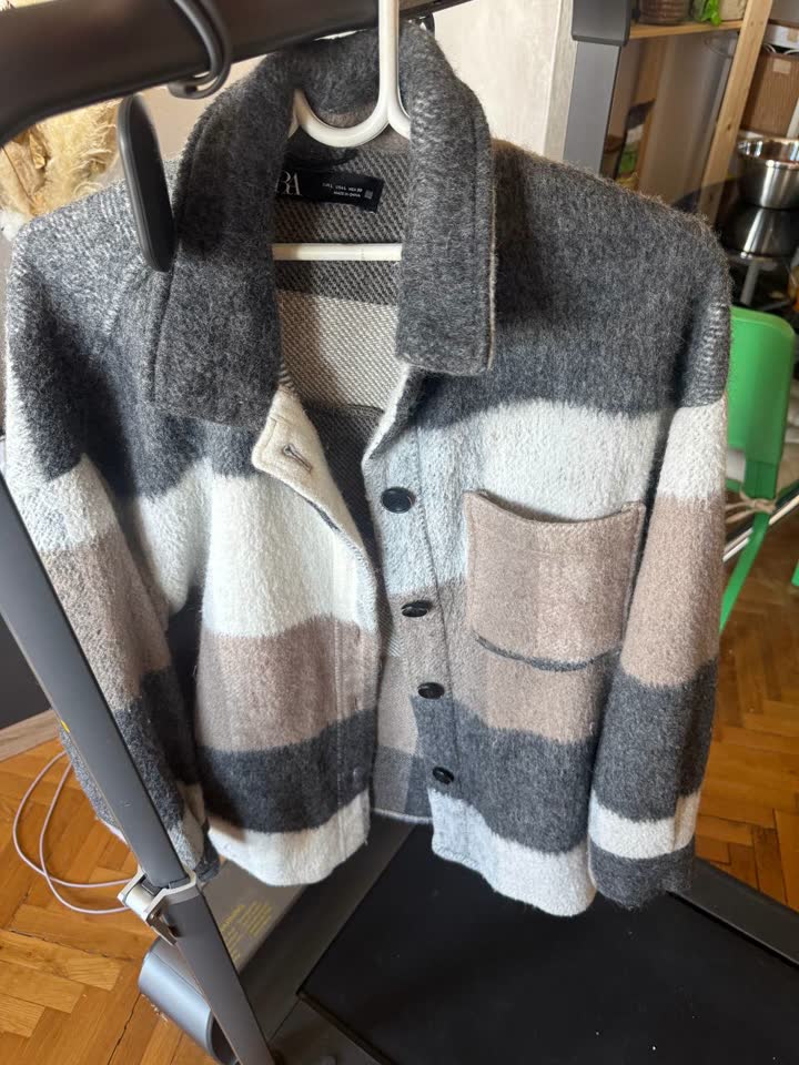Куртка Zara (теплая рубка)