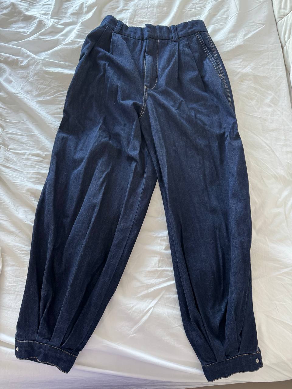 Джинсовые брюки ZARA