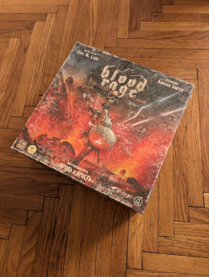 Настольная игра Blood of Rage на русском языке + дополнение для игры впятером