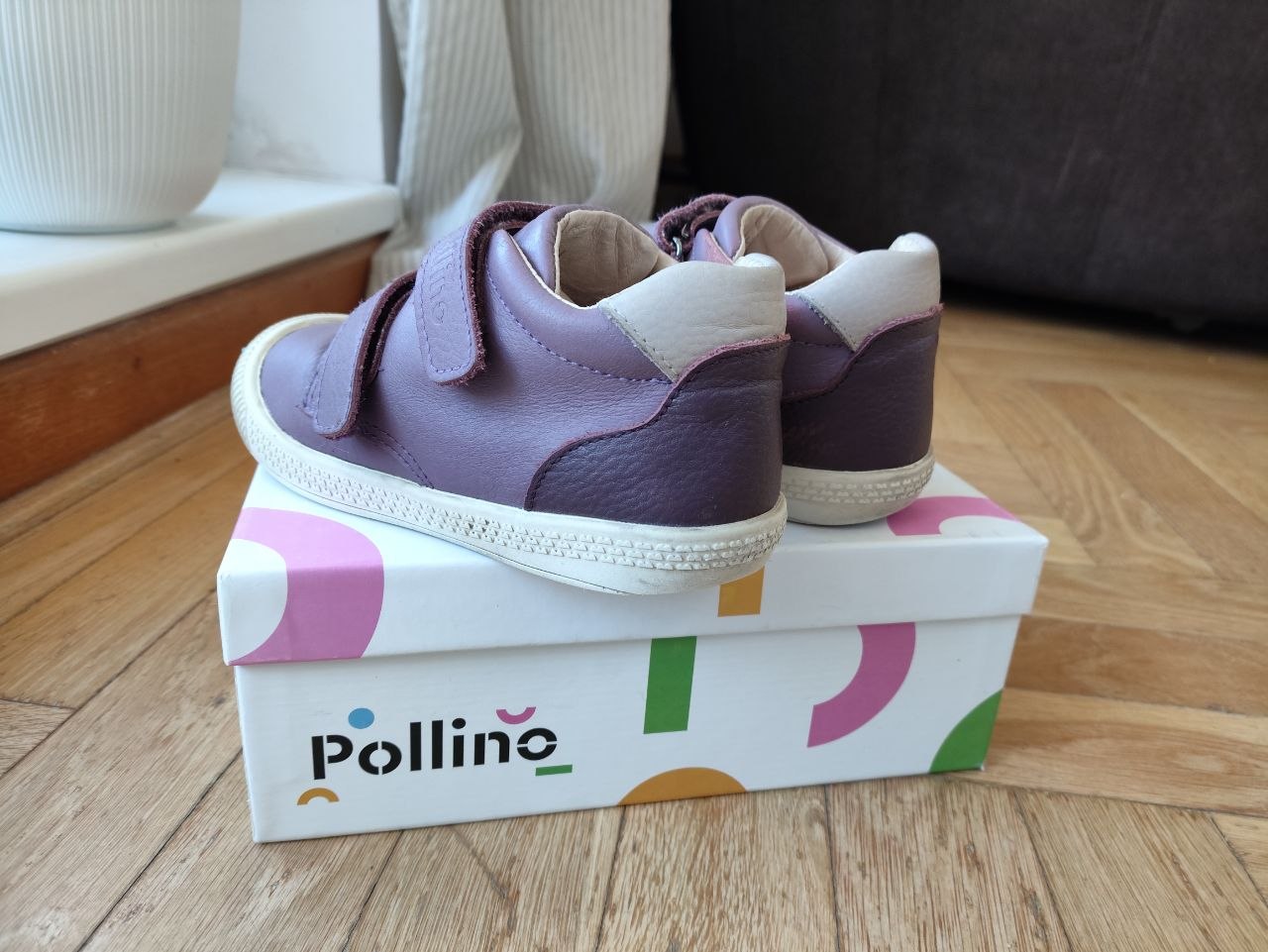 Кожаные ботинки Pollino 28 р-р