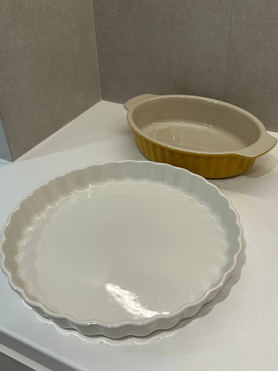 2 keramička tanjira iz IKEA