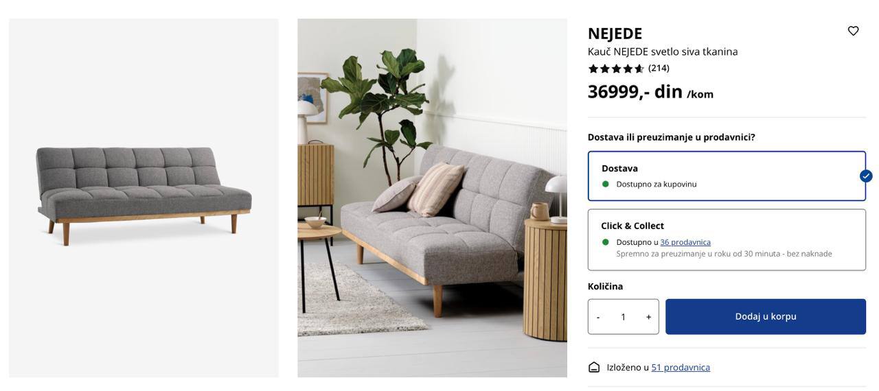 Trosed na razvlačenje JYSK NEJEDE / Lamпа Xiaomi Mi LED Desk Lamp