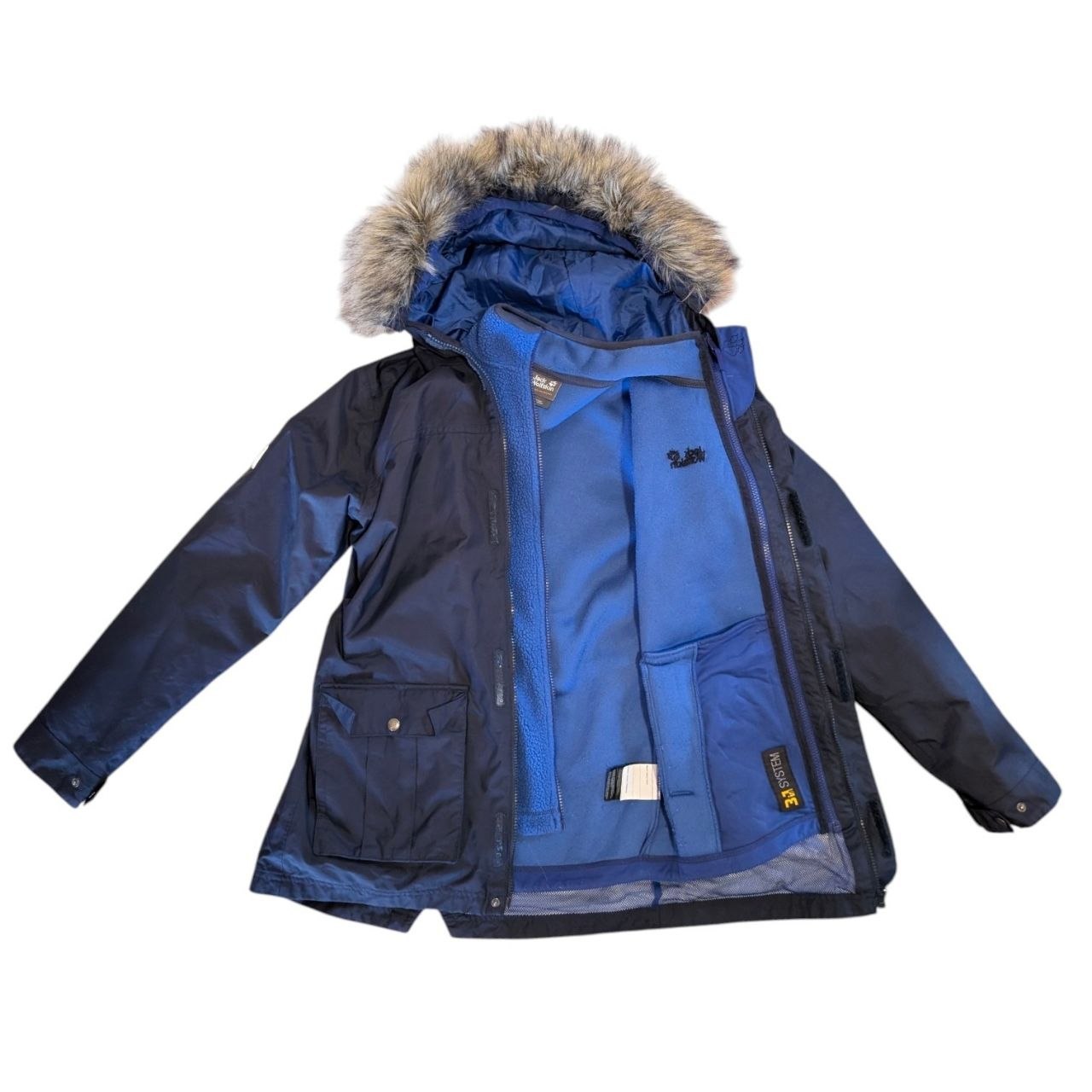 Dečja jakna Jack Wolfskin sa postavom