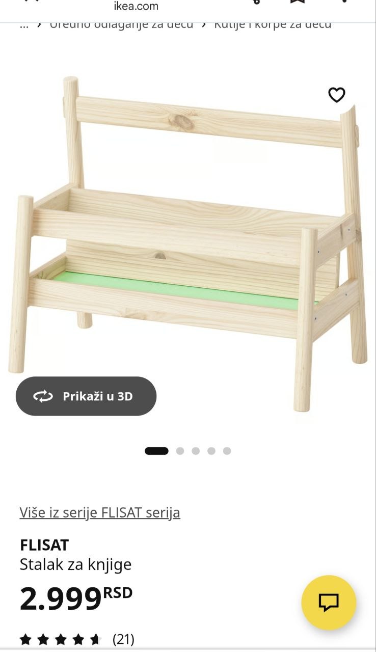 Prodajem IKEA police za knjige