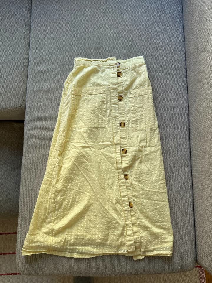 Распашная длинная юбка на пуговицах Billabong Tropic Love Maxi, S