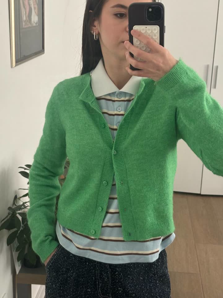 Кардиган зеленый Divided H&M