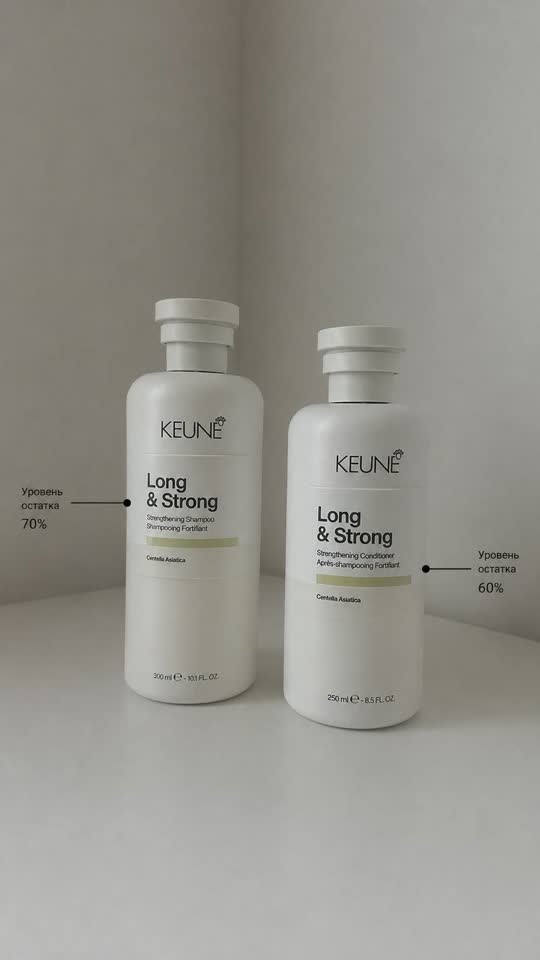 Keune Long and Strong шампунь и бальзам
