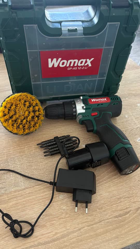 Шуруповерт Womax GP-AS-12-2LI