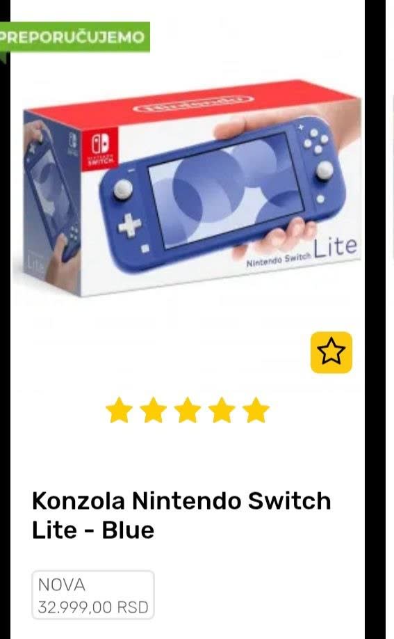 Nintendo Switch Lite