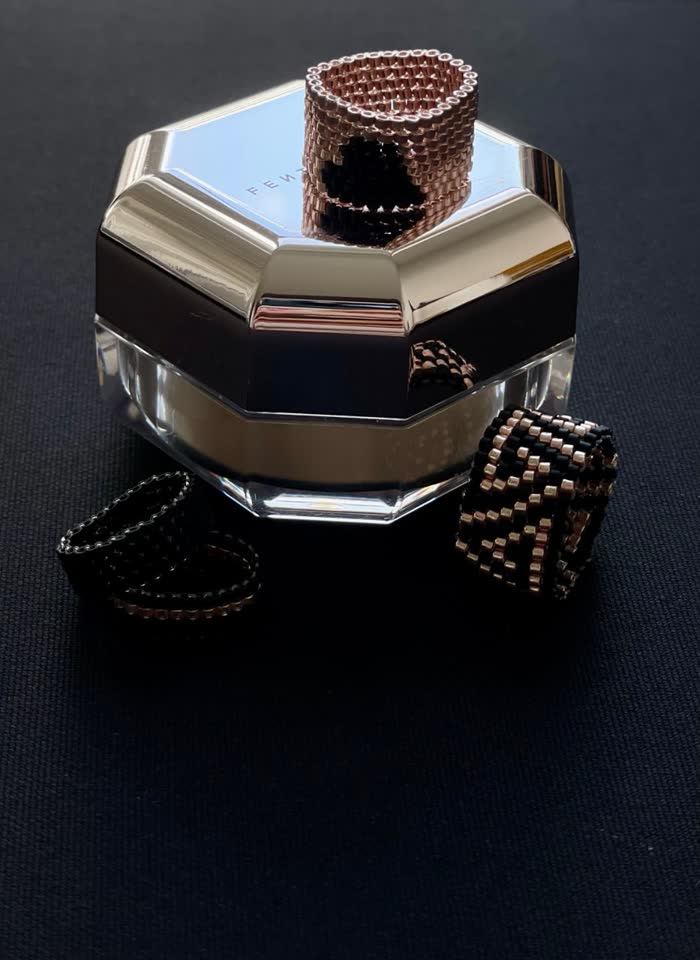 Кольца из бисера