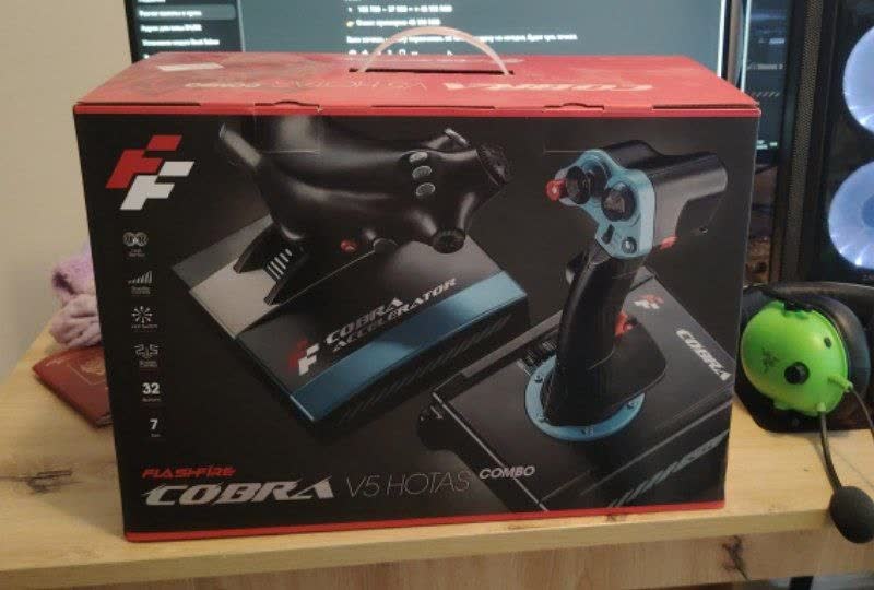HOTAS Cobra V5 контроллеры