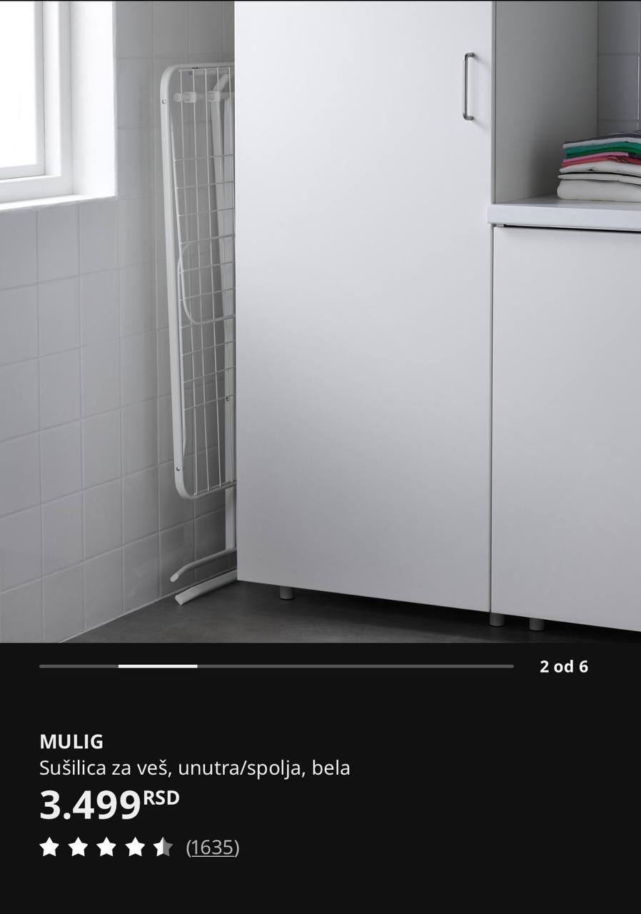 Sušilica za veš IKEA Mulig