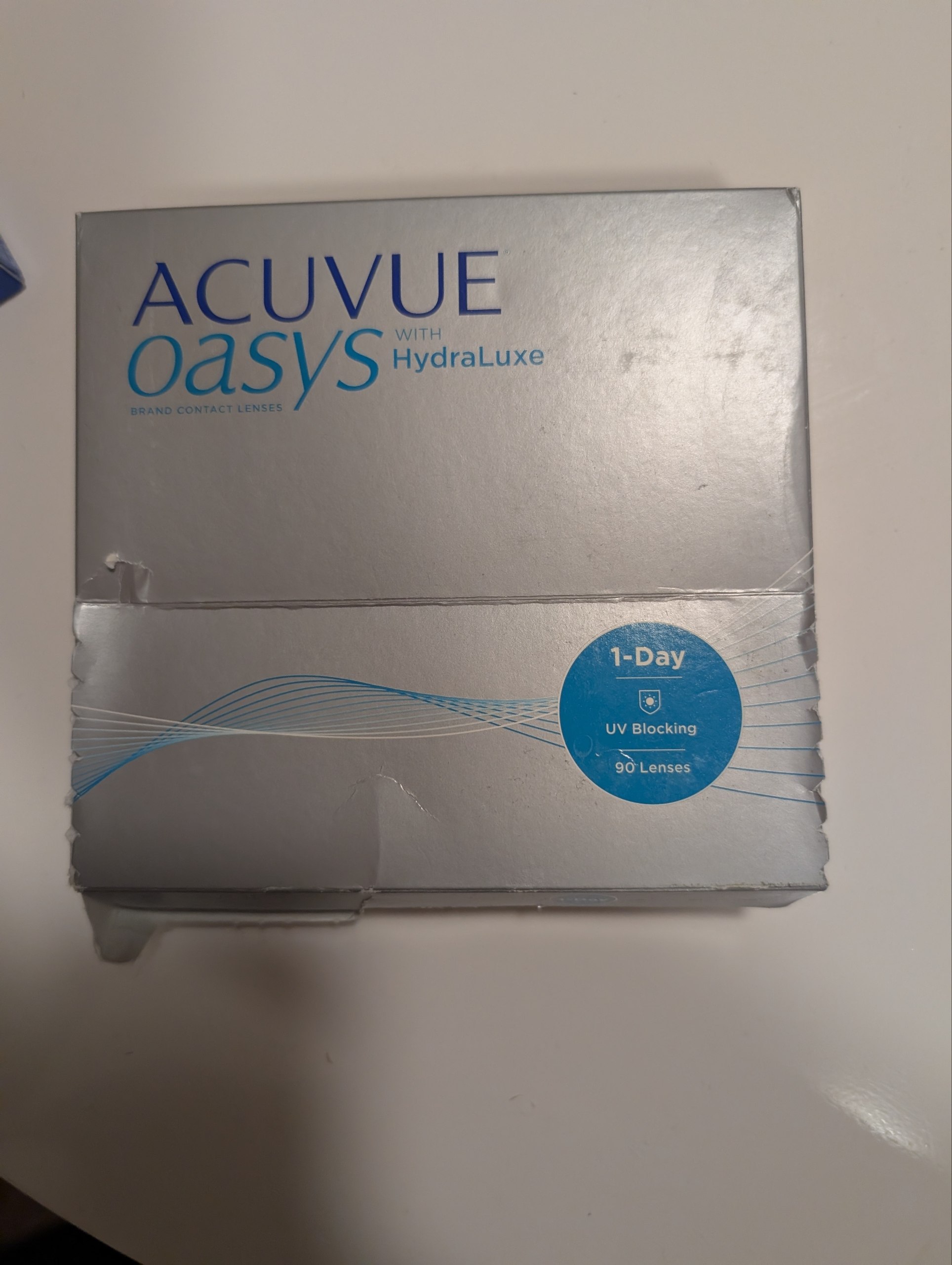 Acuvue oasys with hydraluxe дневные линзы