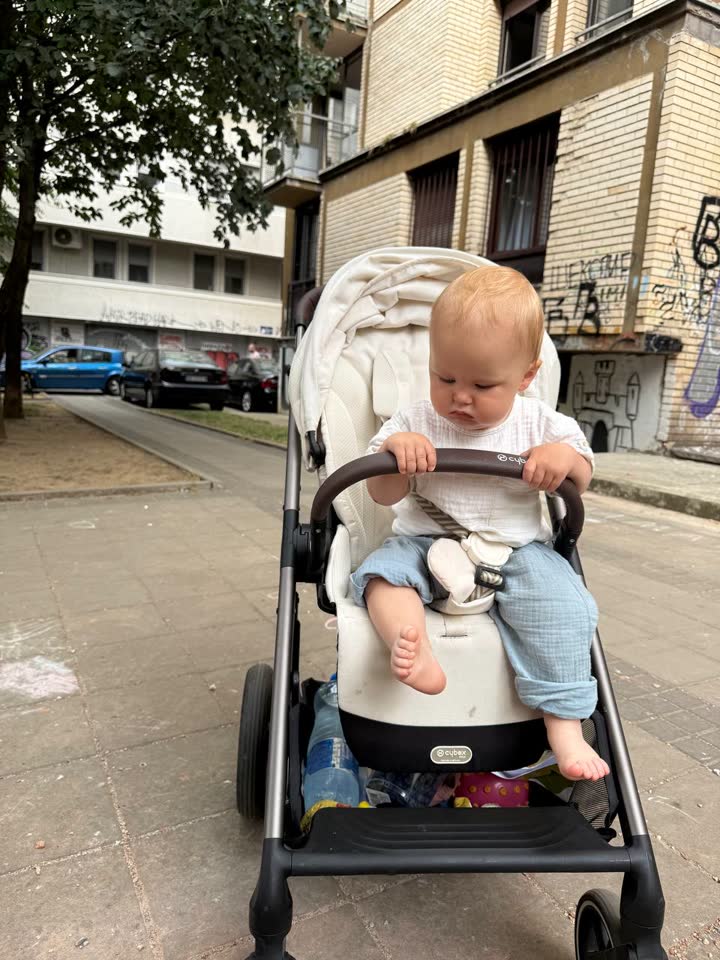 Коляска Cybex Balios S прогулочный блок+база