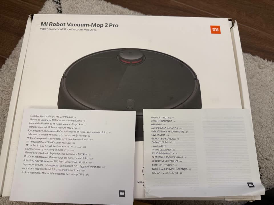 Робот пылесос Xiaomi Mi Robot Vacuum Mop 2 Pro