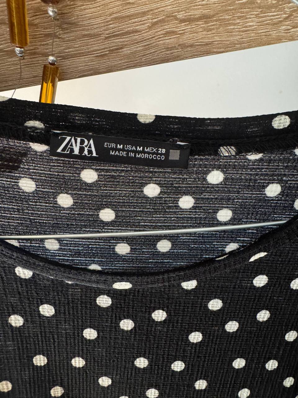 Платье в горошек, Zara