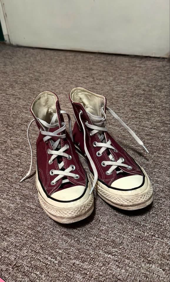 Кеды Converse all Star chuck 70 бордовые