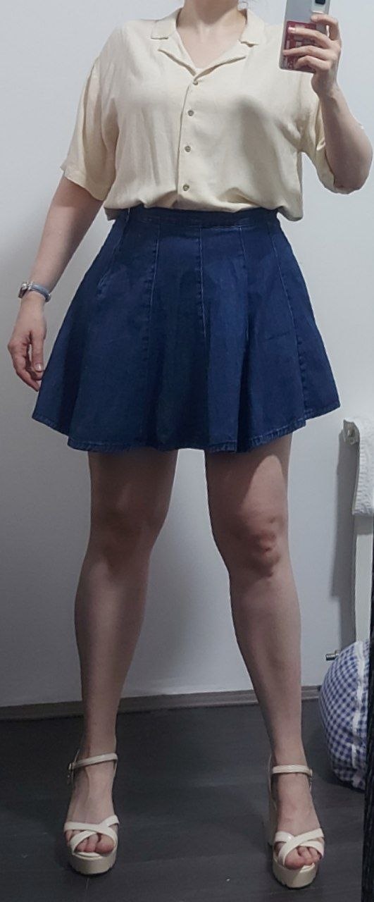 Жакет low casual бежевый, L