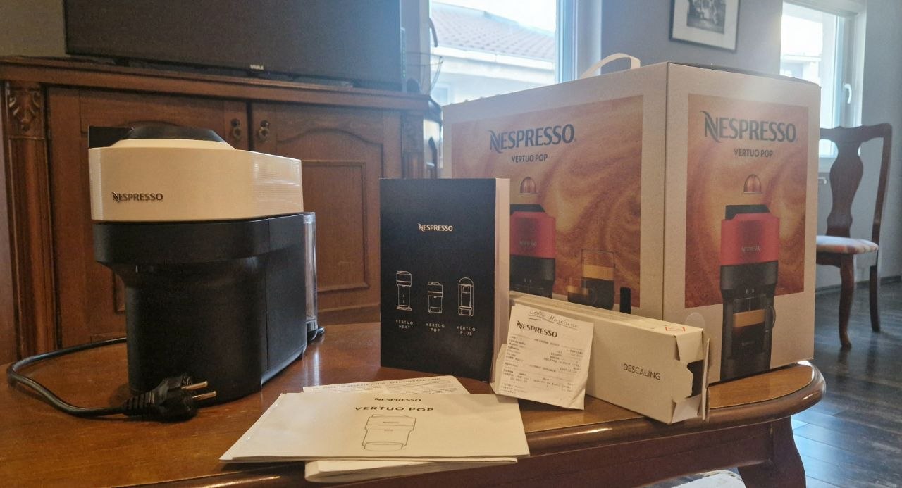 Кофемашина Nespresso Vertuo Pop