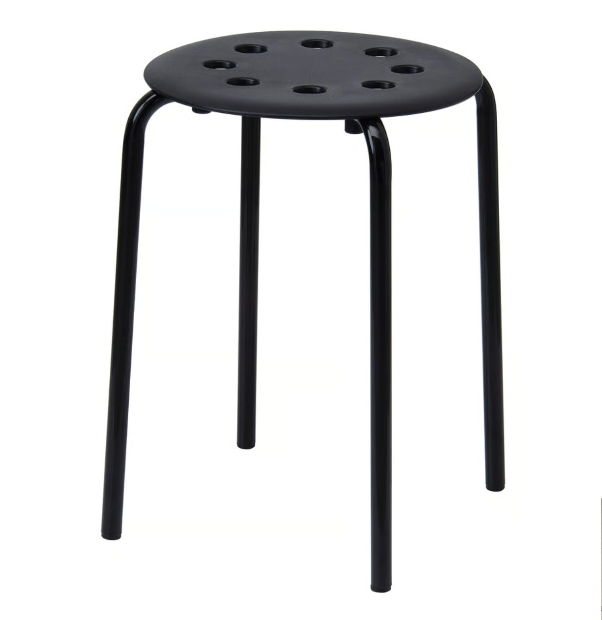 2 IKEA MARIUS crne stolice