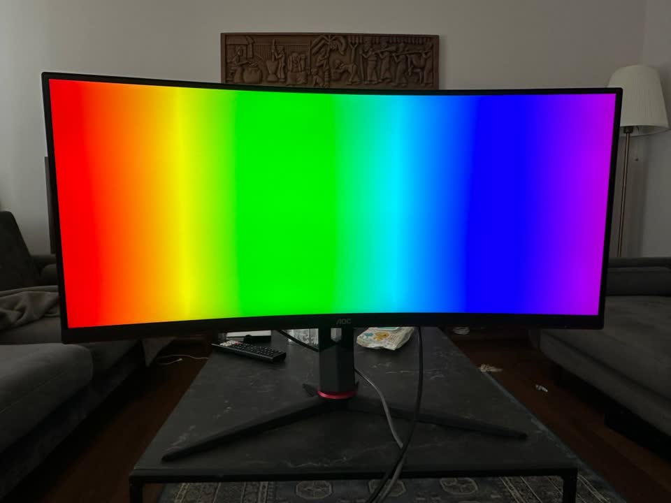 AOC CU34G2X zakrivljeni ultrawide monitor