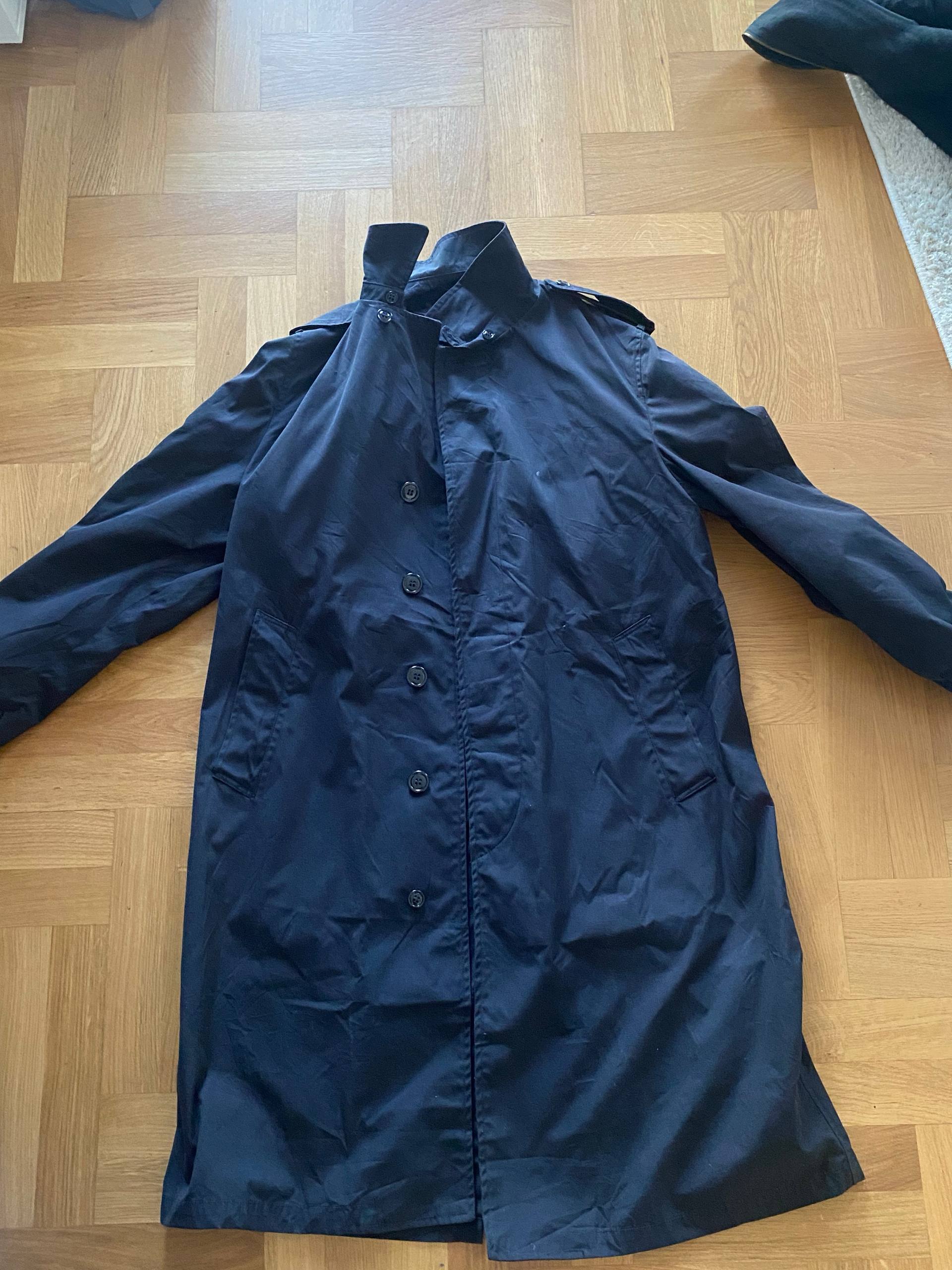 Оригинальный винтажный плащ 1980-х U.S. Navy All Weather Coat