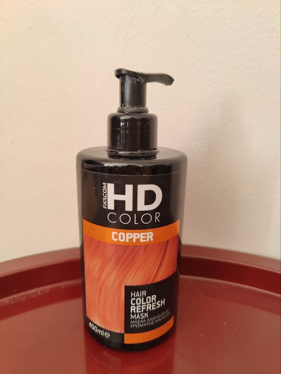 Оттеночная маска HD Color, оттенок Copper, 3/4 флакона