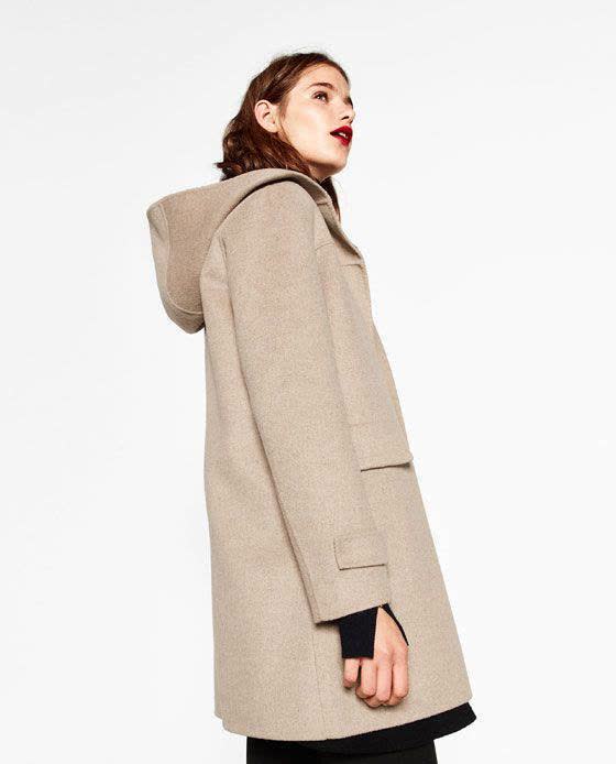 Женское полупальто ZARA