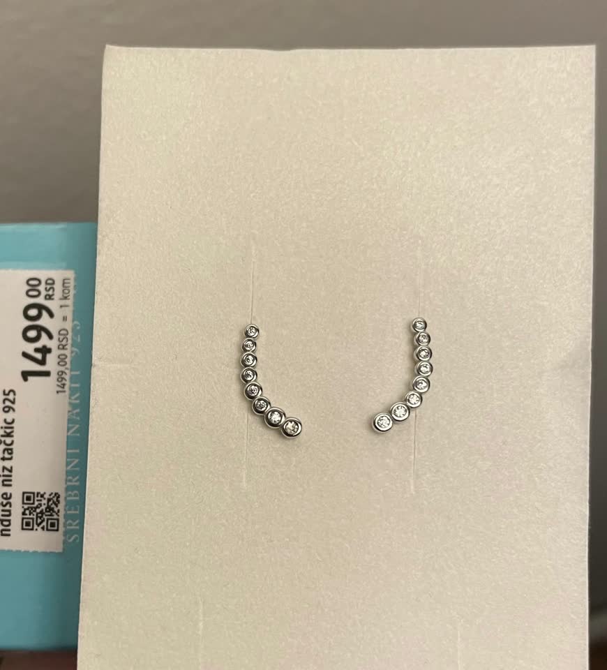 Серьги из серебра 925 пробы