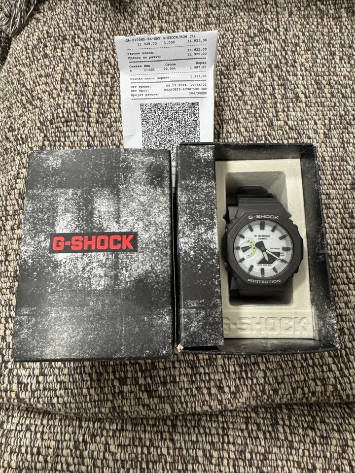 Часы G-SHOCK GA-2100HD-8A-SAT