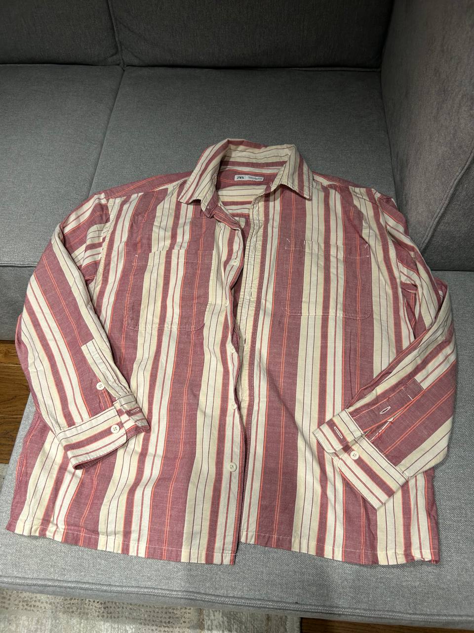 Рубашка хлопковая Zara