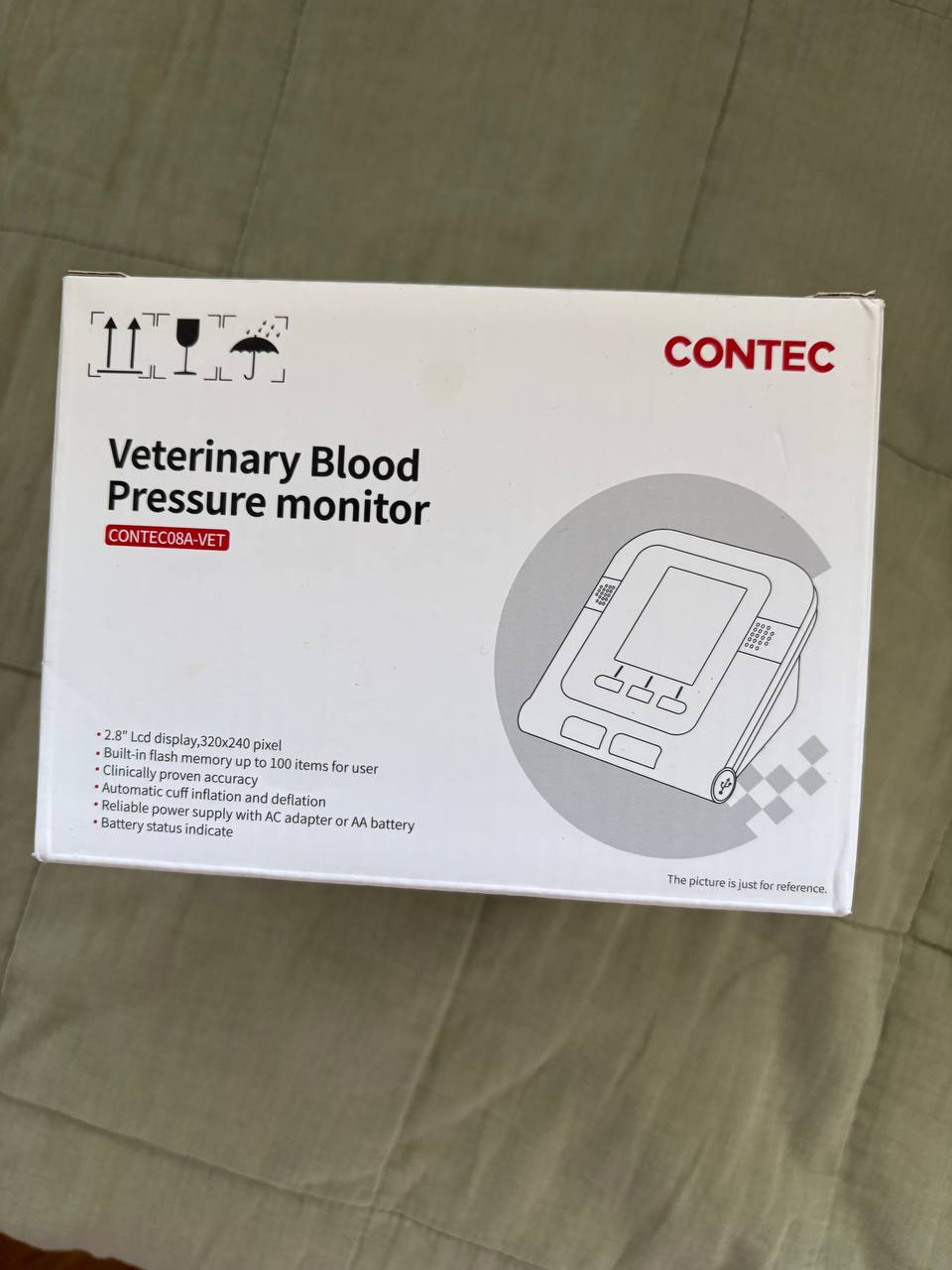 Ветеринарный тонометр CONTEC08A-VET с манжетами