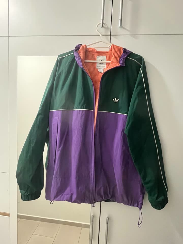 Ветровка Adidas Retro Purple (размер M)