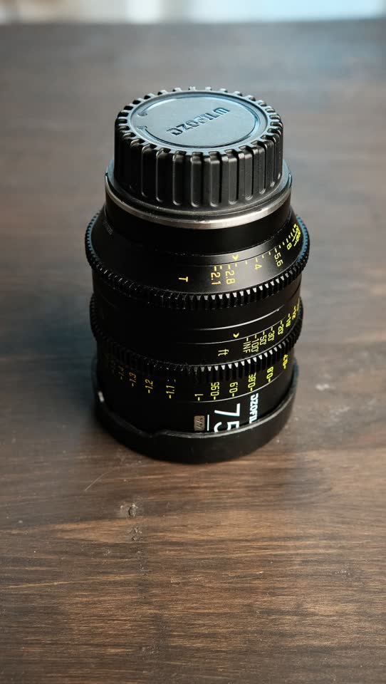 DZOFilm Vespid 75mm T2.1 Cine Lens (EF/PL Mount)