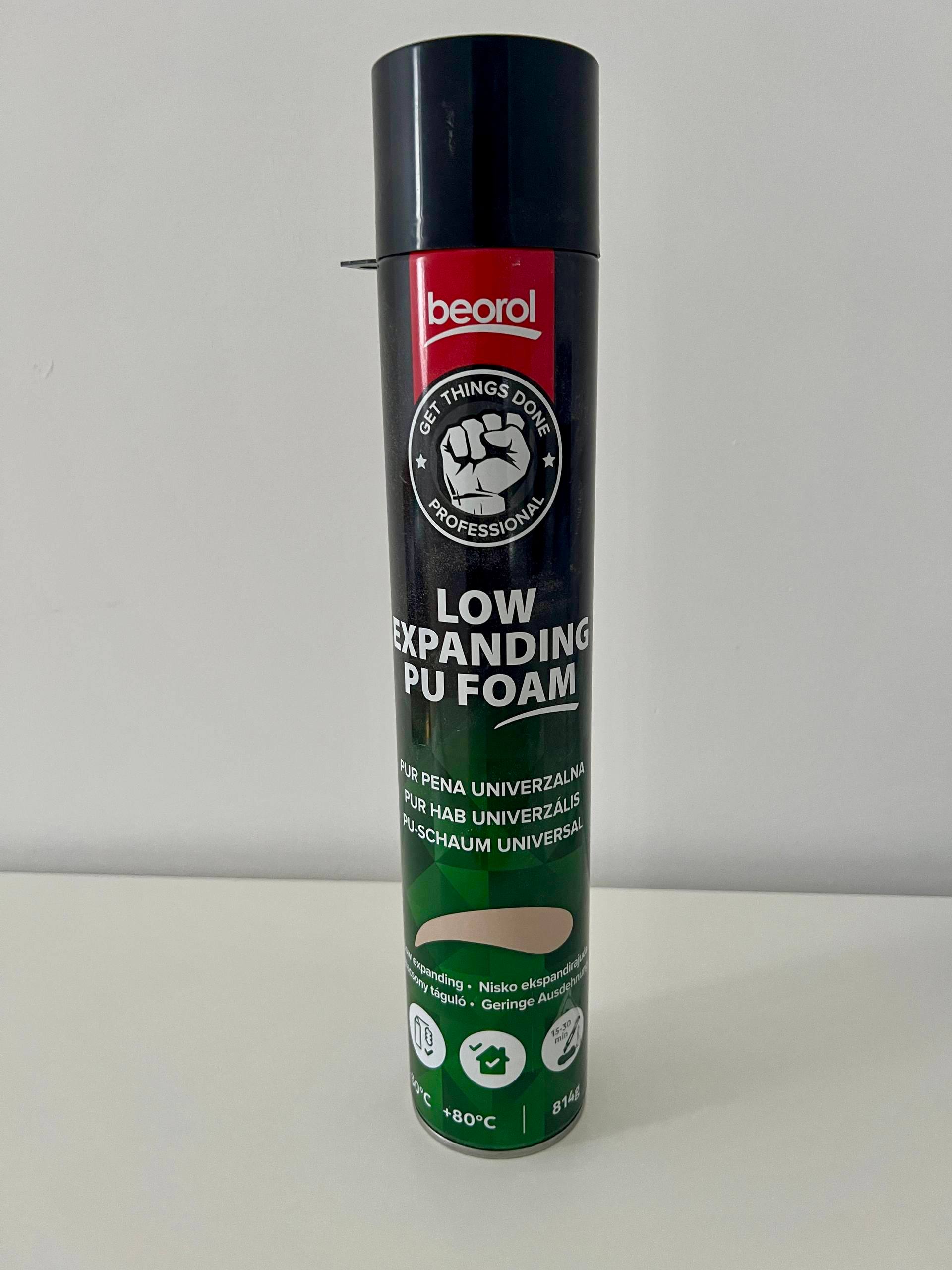 Beorol Low Expanding PU Foam / Maxwerk Sanitar Silikon 280ml